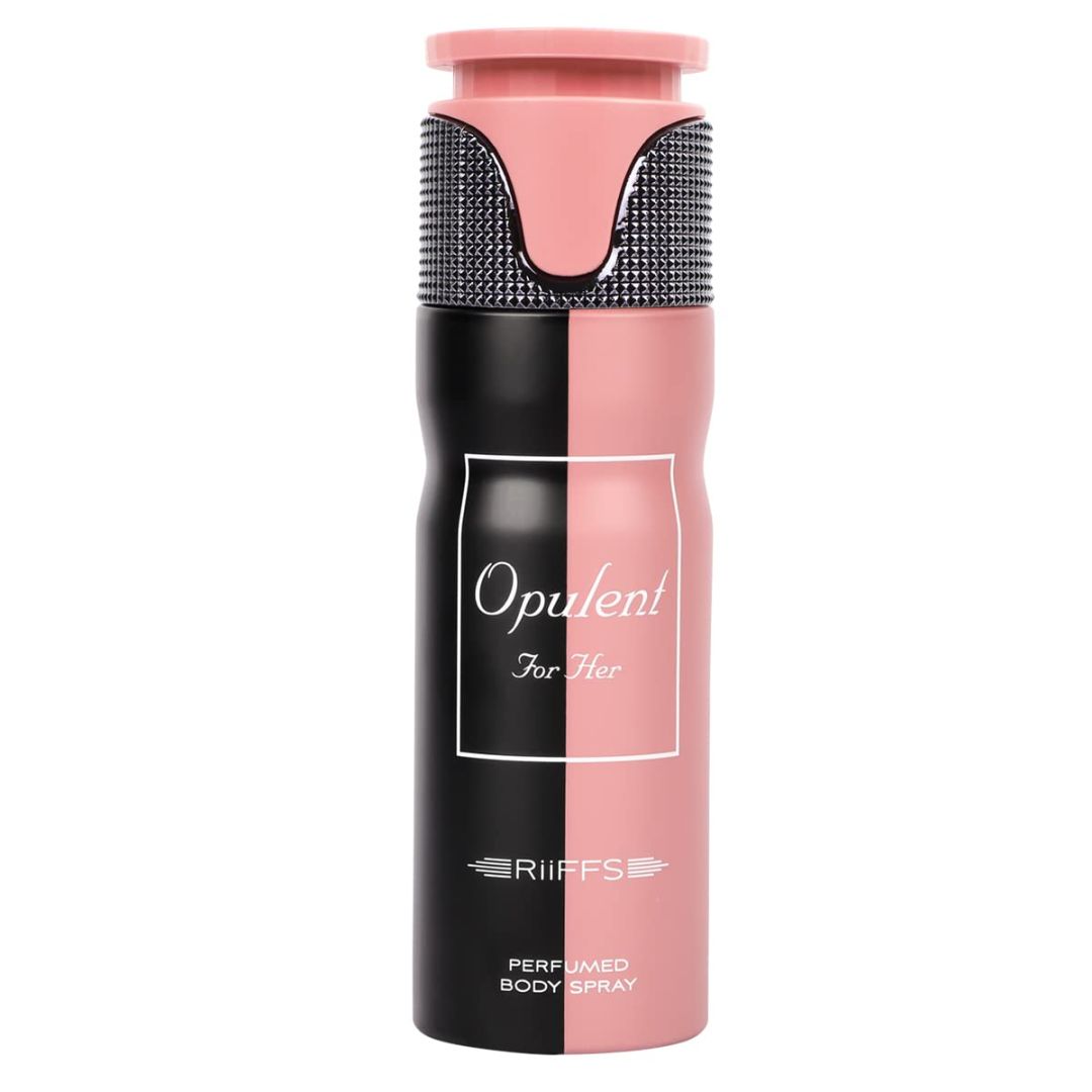 RiiFFS Opulent Premium Deodorant, Fresh & Soothing Fragrance, Long Lasting Body Spray For Women, 200ml