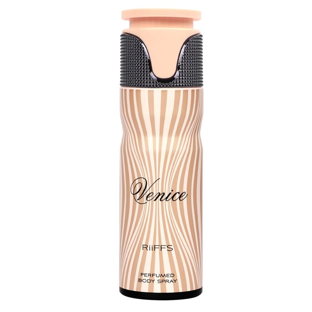 RiiFFS Venice Premium Deodorant, Fresh & Soothing Fragrance, Long Lasting Body Spray For Men & Women, 200ml