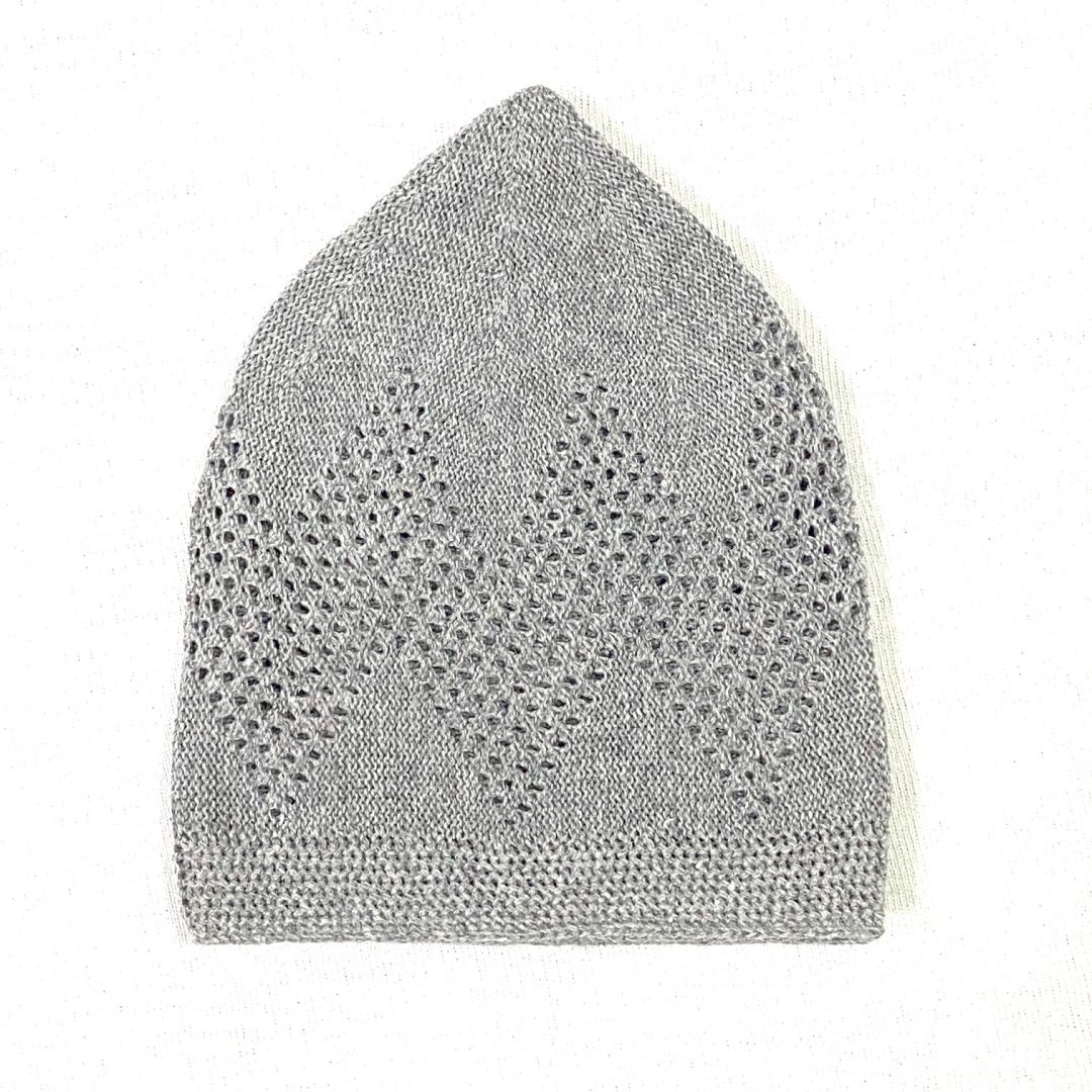 Turkey Sufi Knitting Cap Grey