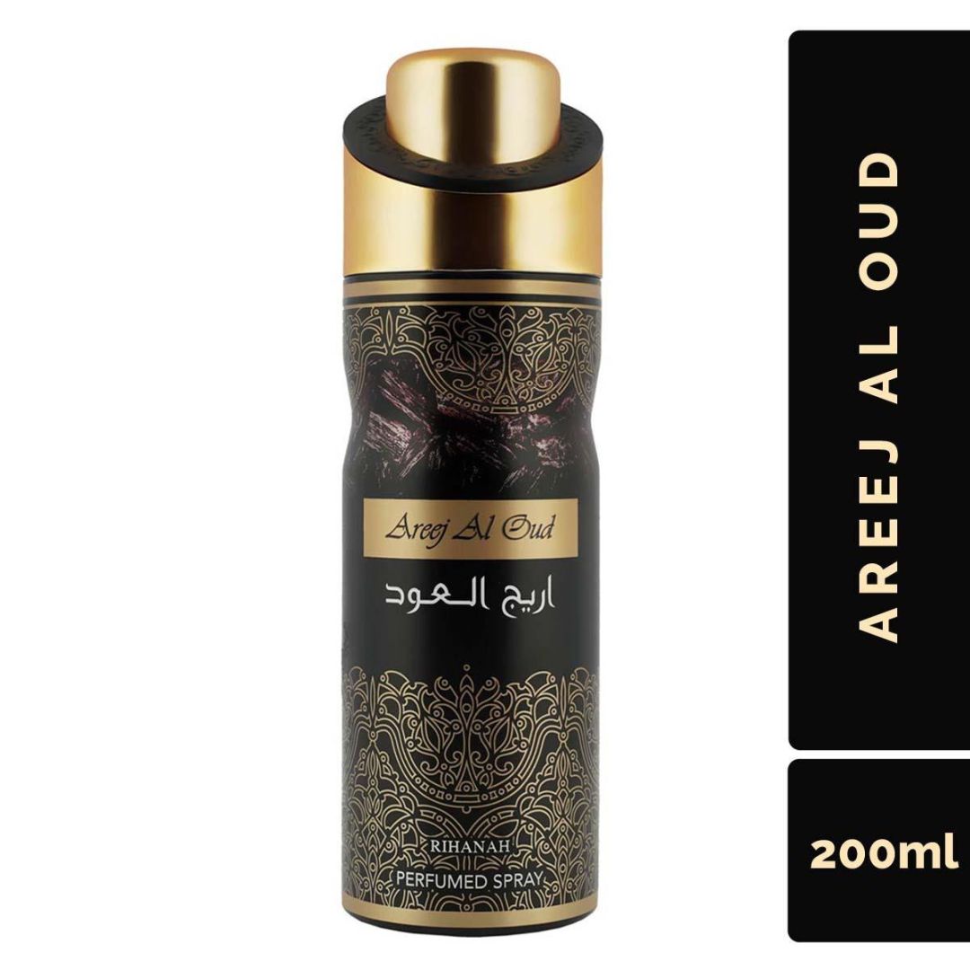 RIHANAH Areej Al Oud Deodorant For Men 200 ml