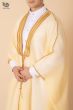Luxury Cream Bisht with Golden Embellishments
