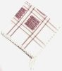 White Maroon Shimagh/Mens Scarf