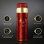 RiiFFS Lady In Red Premium Imported Deodorant, Fresh & Soothing Fragrance, Long Lasting Body Spray For Women, Made in UAE, 200ml