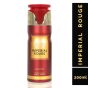 RiiFFS Imperial Rouge Premium Deodorant, Fresh & Soothing Fragrance, Long Lasting Body Spray For Women, 200ml
