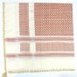 Cream Red Shimagh/Mens Scarf