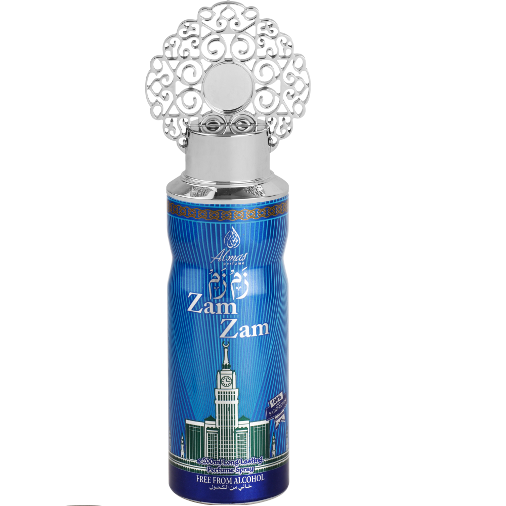 AL MAS ZAM ZAM NON ALCOHOLIC PERFUME SPRAY 200ML