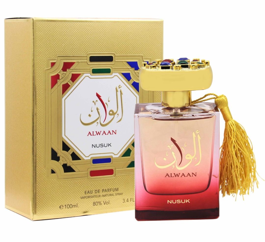 NUSUK Alwaan AQD Eau de Parfum - 100 ml  (For Men)