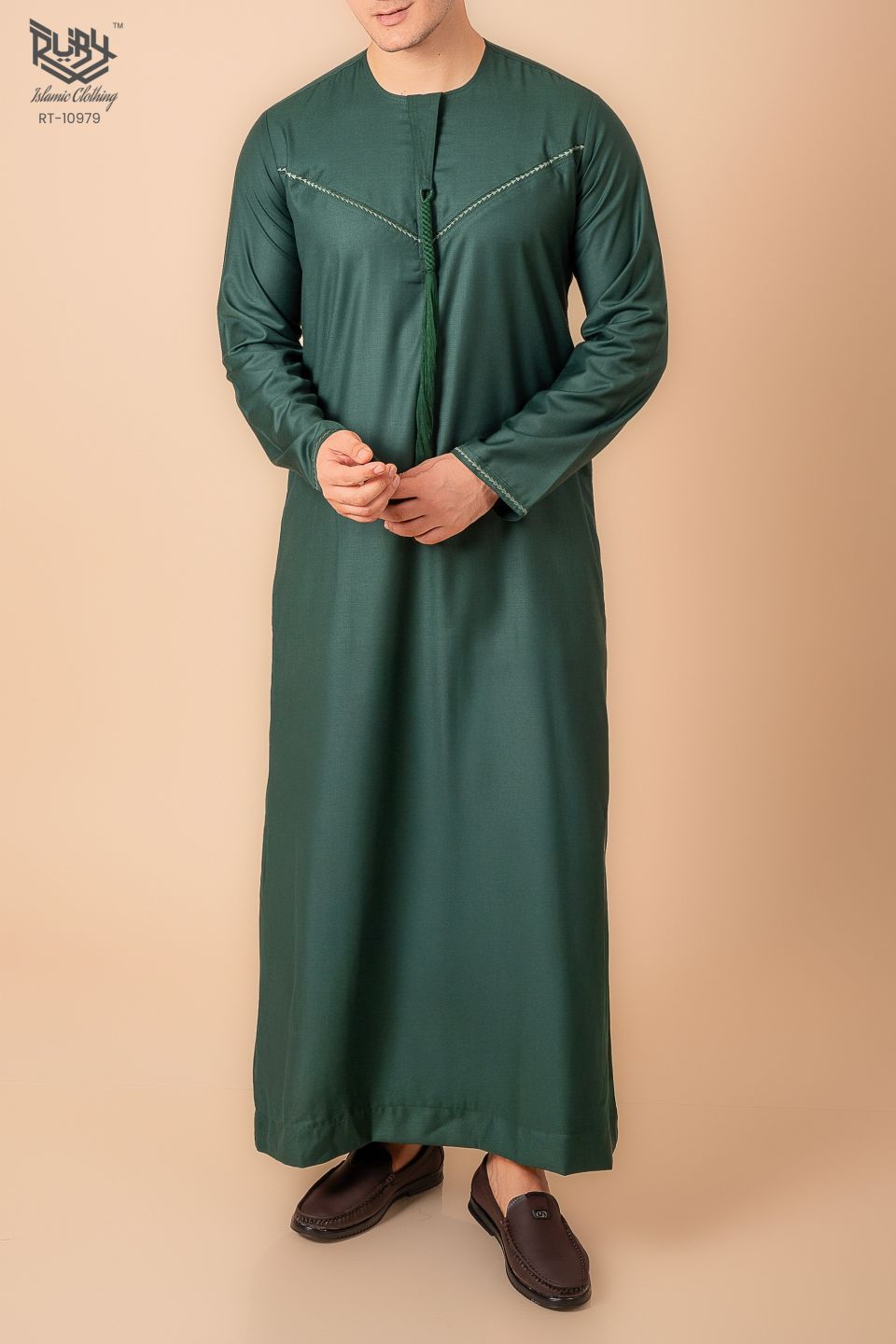 Traditional Green Emirati Thobe