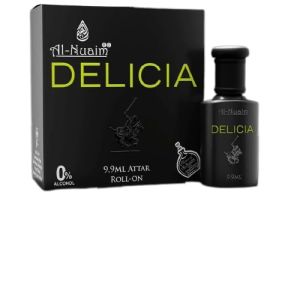 Al-Nuaim Ameer Series Ameer al Oudh | Alcohol Free Roll On 9.9 ml Attar (Delicia)