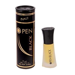 Al Nuaim Open Black Floral Attar (Alcohol Free),6 ml