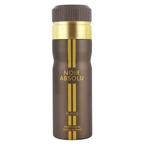RiiFFS Noir Absolu Premium Imported Deodorant, Fresh & Soothing Fragrance, Long Lasting Body Spray For Men, Made in UAE, 200ml