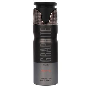 RiiFFS Graphite Noir Premium Deodorant, Fresh & Soothing Fragrance, Long Lasting Body Spray For Men & Women, 200ml