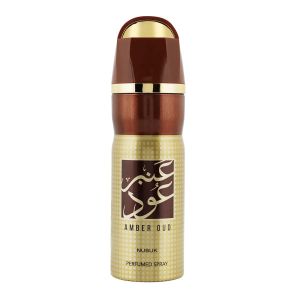 Nusuk Amber Oud Premium Imported Deodorant, Fresh & Soothing Fragrance, Long Lasting Body Spray For Men, Made in UAE, 200ml