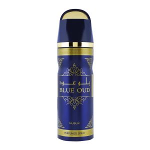 Nusuk Blue Oud Premium Imported Deodorant, Fresh & Soothing Fragrance, Long Lasting Body Spray For Men, Made in UAE, 200ml
