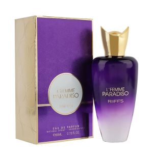 RiiFFS L'Femme Paradiso Imported Long Lasting 80ml Women Perfume, Fruity, Floral & Sweet, Soothing Fragrance