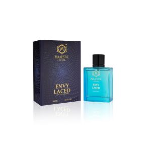 MAJESTIC PERFUMES Unisex Imported Long Lasting Luxury Perfume Spray Premium Refreshing Oud and Musk Fragrances Eau De Parfum for Men & Women (Envy Laced, 100ml.)