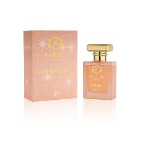 MAJESTIC PERFUMES Unisex Imported Long Lasting Luxury Perfume Spray Premium Refreshing Oud and Musk Fragrances Eau De Parfum for Men & Women (Cosmic Love, 50ml.)