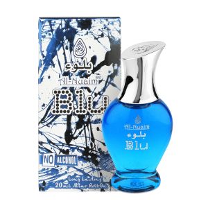Al-Nuaim Heart Series |Blu |Alcohol Free |Attar Roll On |Luxury Scent with Long Lasting Fragrance Men |20ml