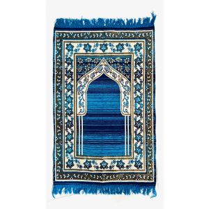 BLUE MUSALLA/JANAMAZ/PRAYER MAT