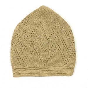 Turkey Sufi Knitting Cap Beige