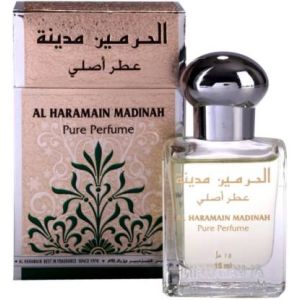 Al Haramain Madina Fragrance 15ml Roll on Perfume Oil Floral Attar