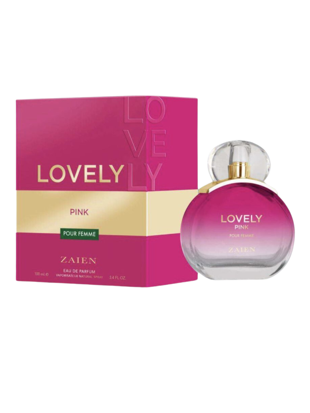 ZAIEN PERFUME LOVELY POUR FEMME EUA DE PARFUM 100 ML