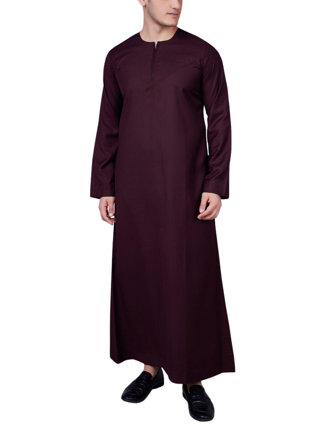 Maroon Emirati/Omani Thobe