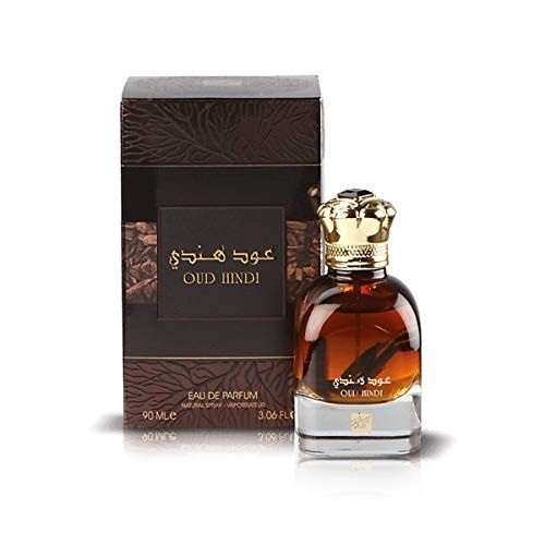 Nusuk Oud Hindi Eau De Parfum 90 ML (3.06. F.L. O.Z.), Unisex Perfume, Made In U.A.E.