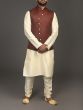 Maroon Waistcoat/Nehru Jacket 