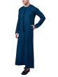 Dark Teal Emirati Thobe for Men
