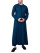 Dark Teal Emirati Thobe for Men