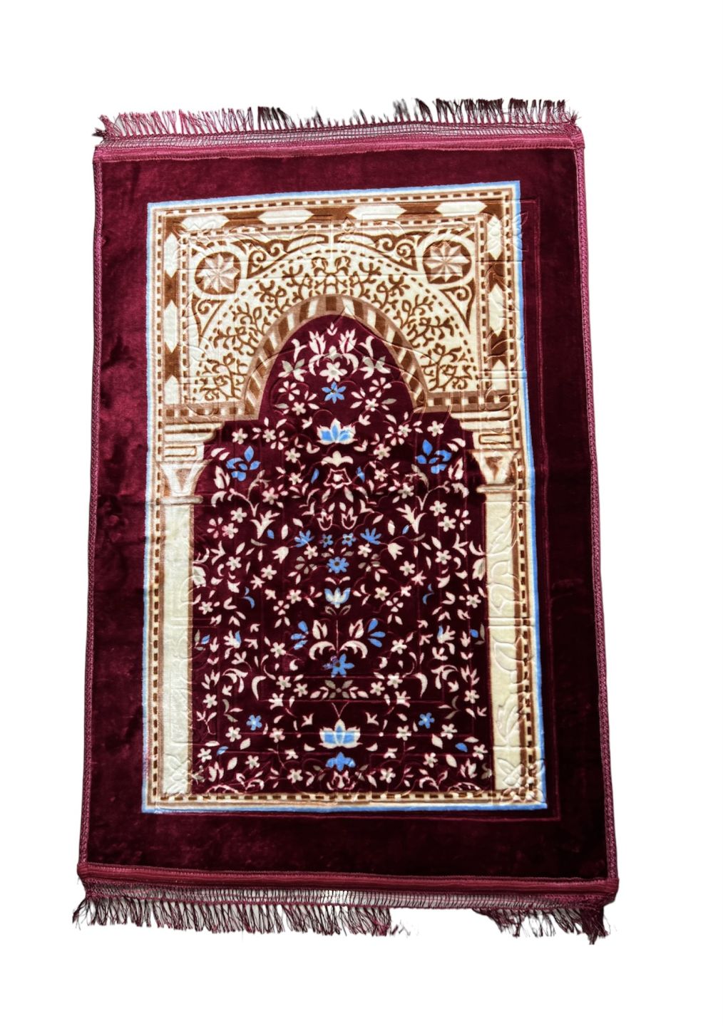 SUPER SOFT ISLAMIC PRAYER MAT JANNAMAZ MUSALLA