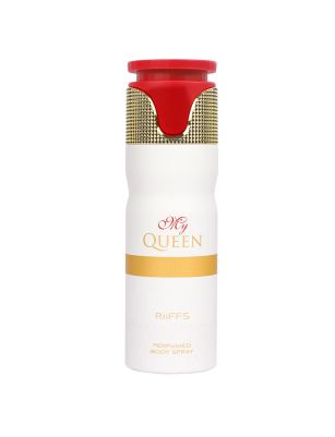 RiiFFS My Queen Premium Deodorant, Fresh & Soothing Fragrance, Long Lasting Body Spray For Women, 200ml