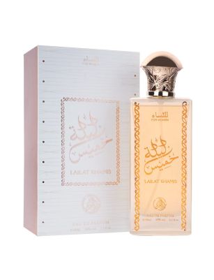 Al-Fakhr Lailat Khamis Long Lasting 100ml Women Perfume, Woody, Balsamic & Aromatic, Soothing Fragrance