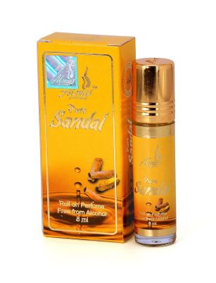 Almas SANDAL Pocket Rollon, 8ml PURE SANDAL (free from alcohol)