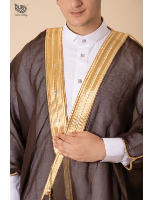 Regal Heritage Brown Arabic Bisht