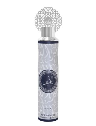 NUSUK Al Ameer Air Room Freshener Spray for Home & Office, Long Lasting Fragrance 300 ml