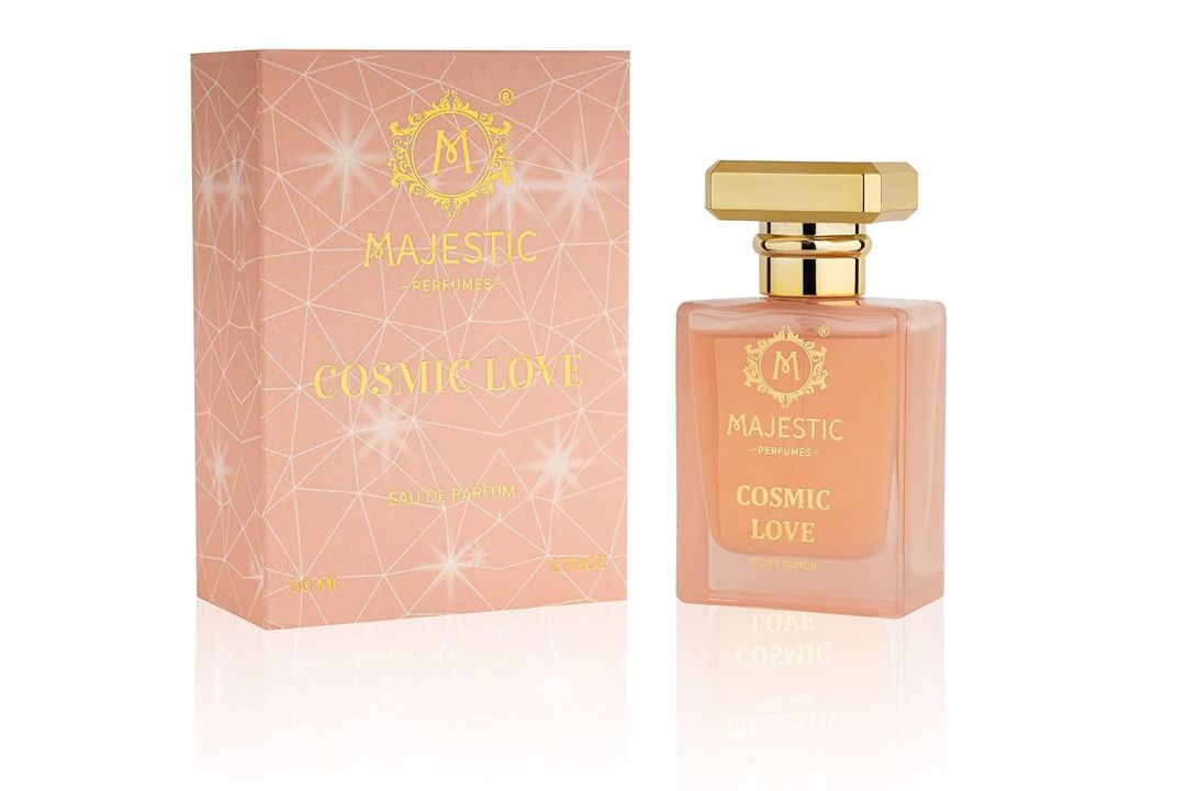 MAJESTIC PERFUMES Unisex Imported Long Lasting Luxury Perfume Spray Premium Refreshing Oud and Musk Fragrances Eau De Parfum for Men & Women (Cosmic Love, 50ml.)