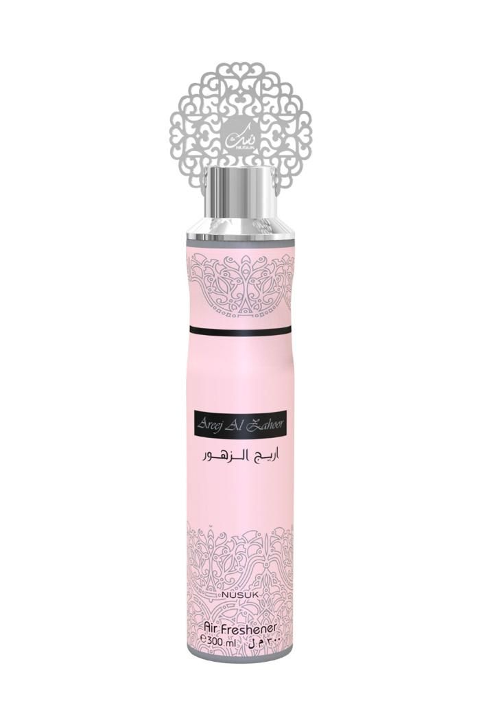NUSUK Areej Al Zahoor Air Freshener, Soothing Fragrance For Home & Office Spray  (300 ml)