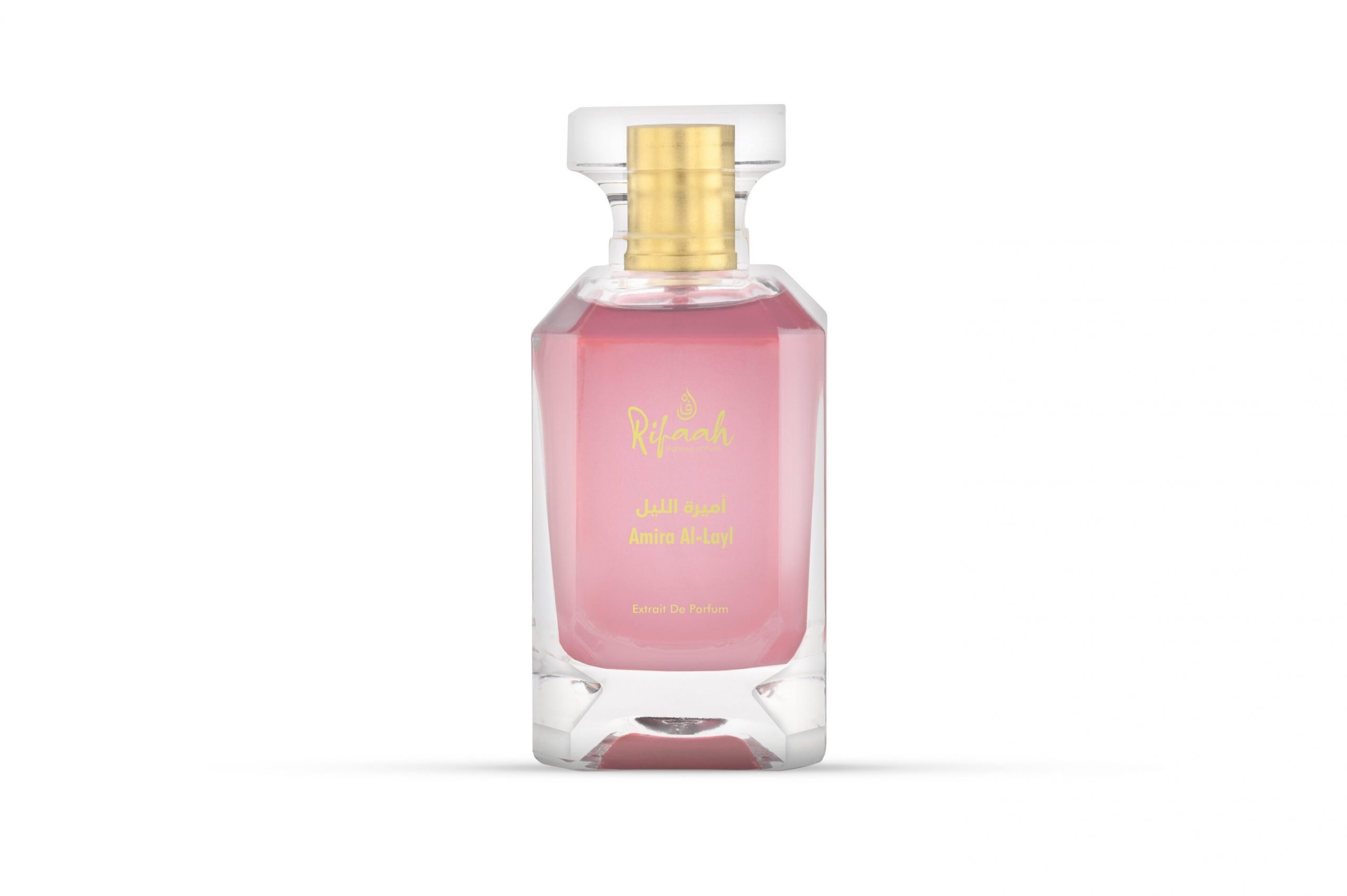 Rifaah Amira Al-Layl Luxury Extrait de Parfum 100ml – Elegant Rose Pink Arabian Perfume in Crystal Glass Bottle - Image 8 - Ruby Online