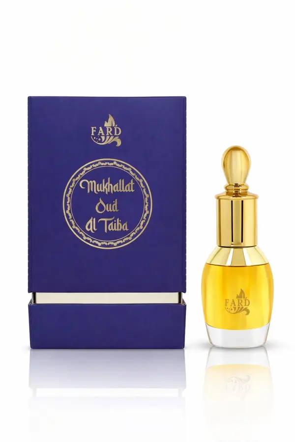 FARD Mukhallat Oud Al Taiba Premium Attar 14ml – Luxury Alcohol-Free Oud Perfume Oil - Image 3 - Ruby Online