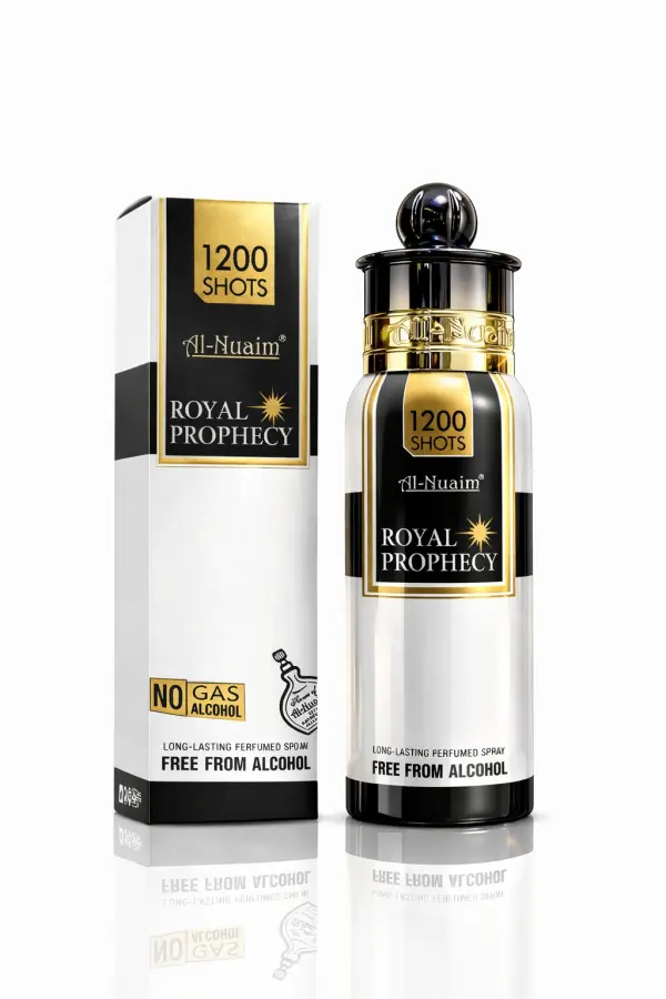 Al Nuaim Royal Prophecy 1200 Shots Premium Perfumed Spray 100ml – Long Lasting Alcohol-Free Fragrance - Image 3 - Ruby Online