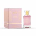 Rifaah Amira Al-Layl rose pink extrait de parfum luxury crystal bottle with gold spray neck