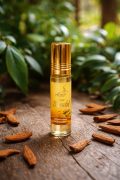 pure sandal attar roll on perfume oil alcohol free sandalwood fragrance long lasting