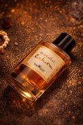 Euro Valley Mukhallat Zahira amber perfume 50ml with gold decorative bottle and luxury box