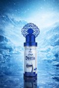 Almas Original Deeds fragrance spray blue bottle alcohol free long lasting perfume