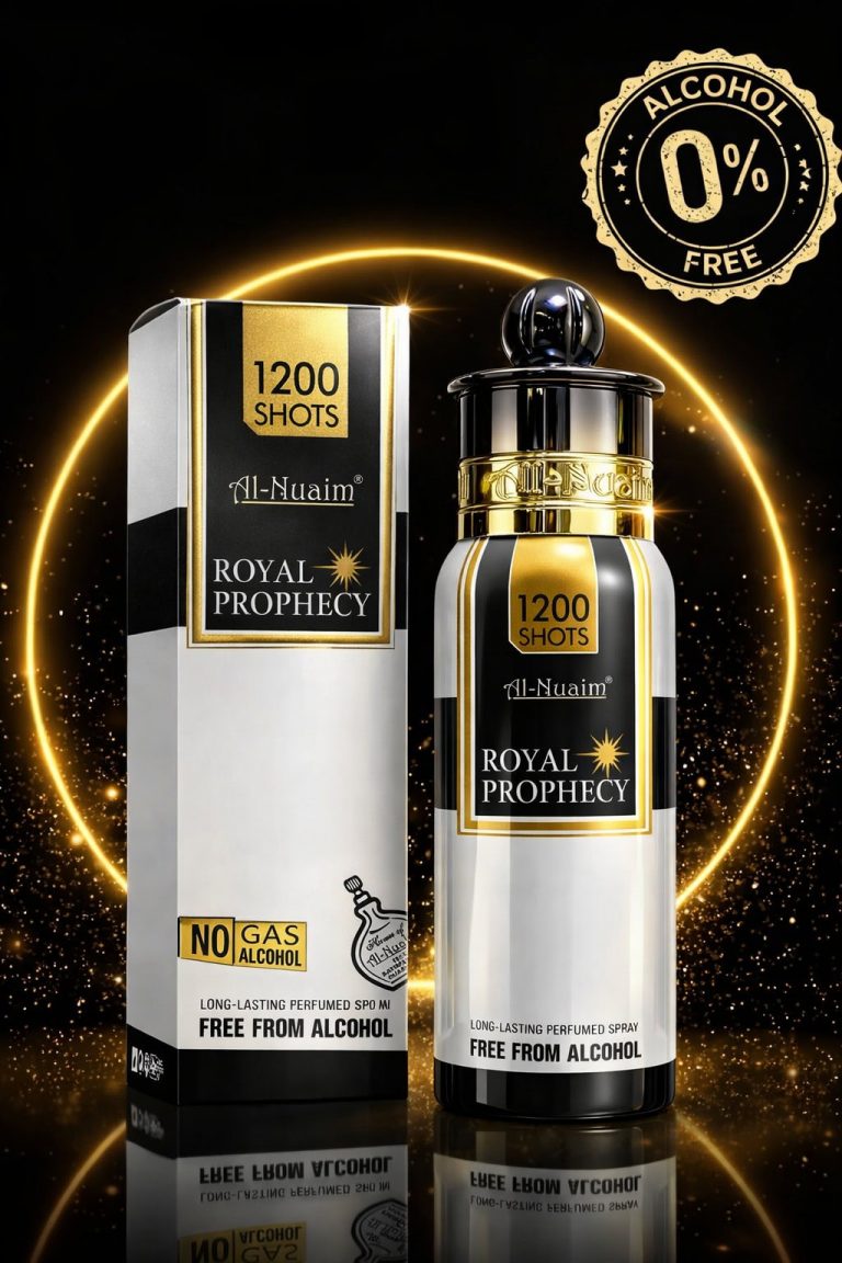 Al Nuaim Royal Prophecy perfume spray 1200 shots alcohol free long lasting fragrance