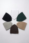 Six assorted colors of men's diamond-pattern knit Muslim prayer caps arranged neatly on a clean background.